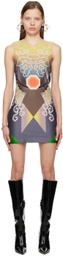 Conner Ives Multicolor Video Girl Minidress