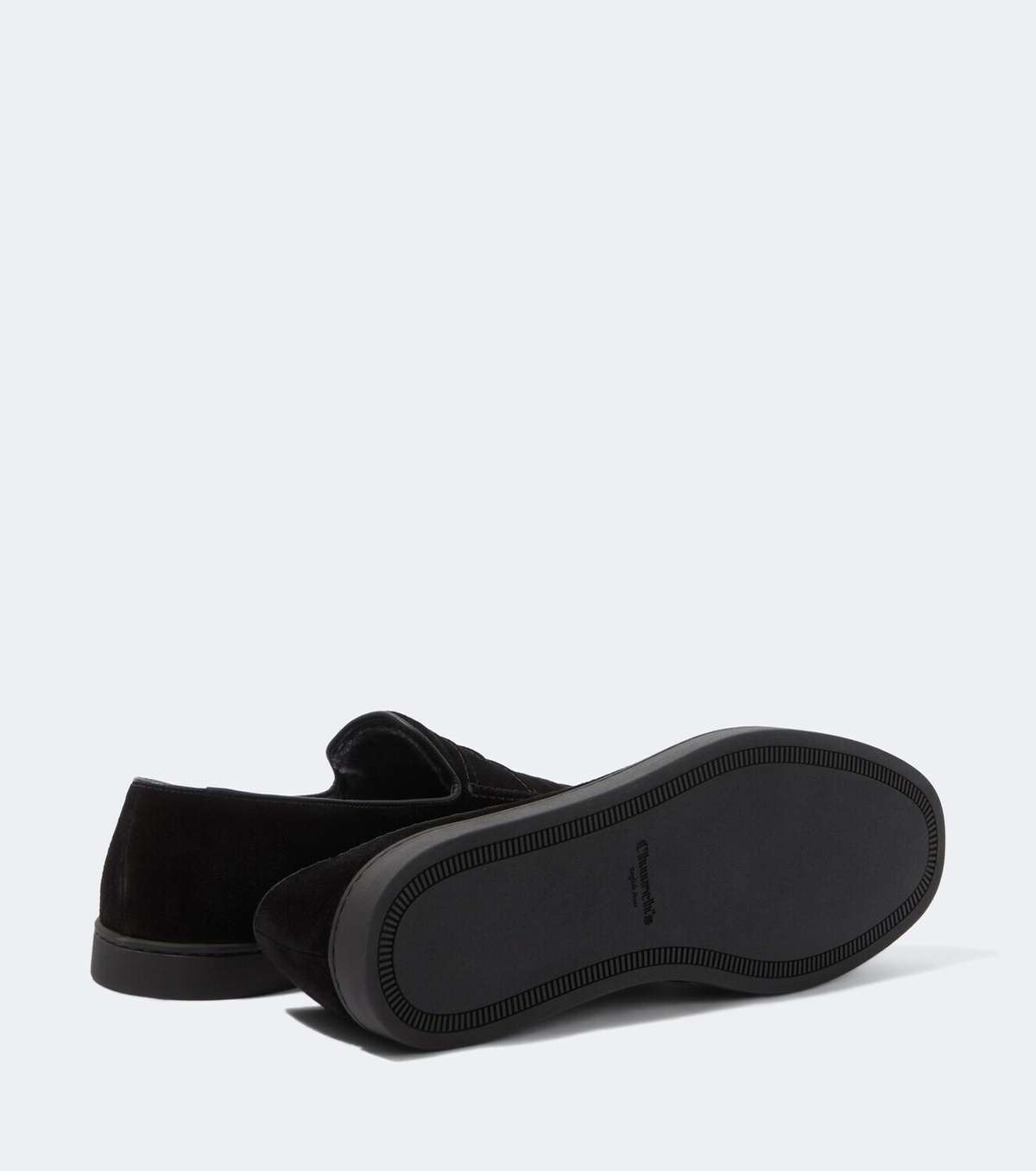 Church's Peebles shearling-lined suede loafers
