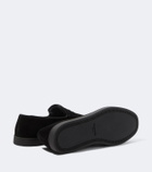 Church's Peebles shearling-lined suede loafers