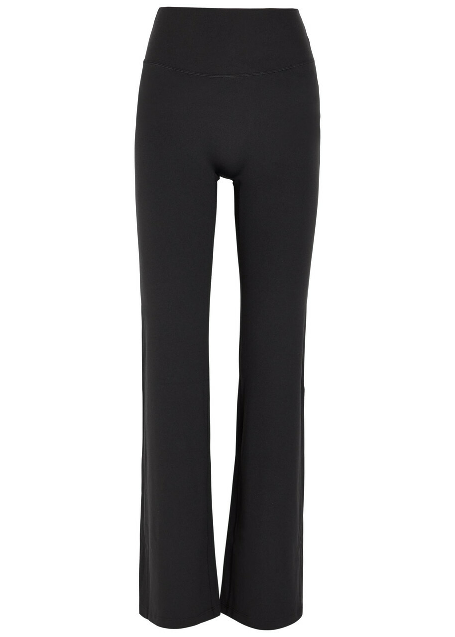 Nike Zenvy Flared-leg Infinasoft Leggings Black Grey