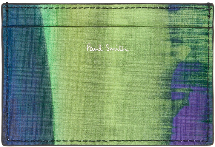 Photo: Paul Smith Multicolor Printed Card Holder