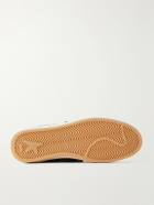 Golden Goose - Ball Star Distressed Leather Sneakers - Blue