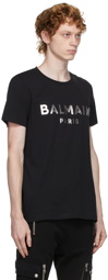 Balmain Black Foil T-Shirt