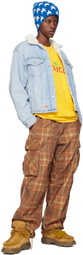 ERL Brown Check Trousers