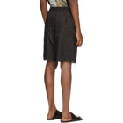 Song for the Mute Black Lined Elasticated Shorts