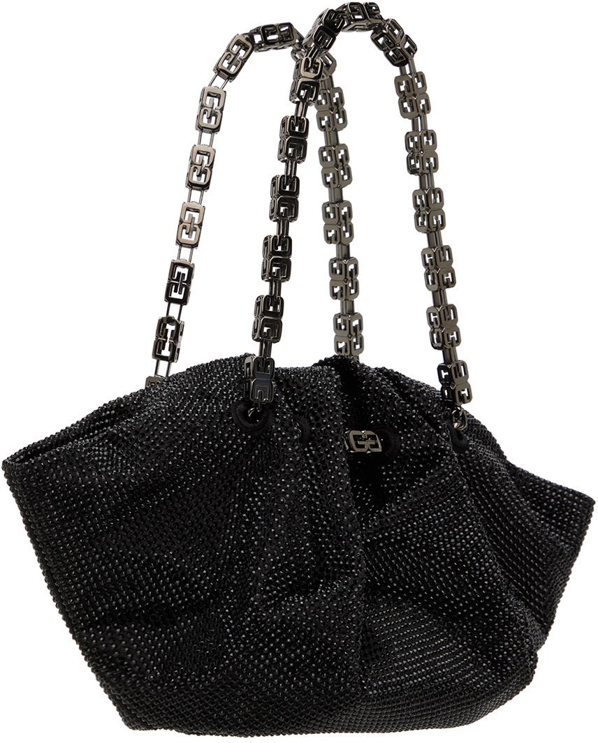 Kenny Mini Silk Shoulder Bag in Black - Givenchy