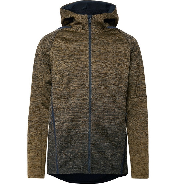 Photo: Nike Training - Mélange Therma Sphere Dri-FIT Zip-Up Hoodie - Army green