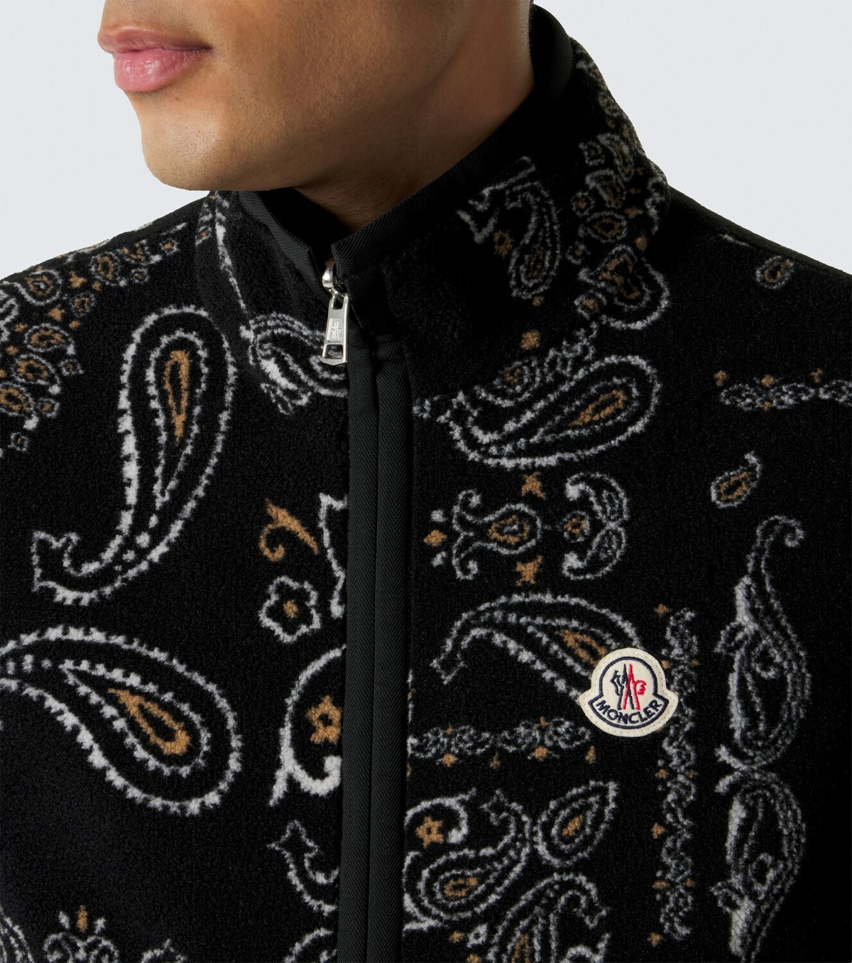 Moncler Reversible paisley vest