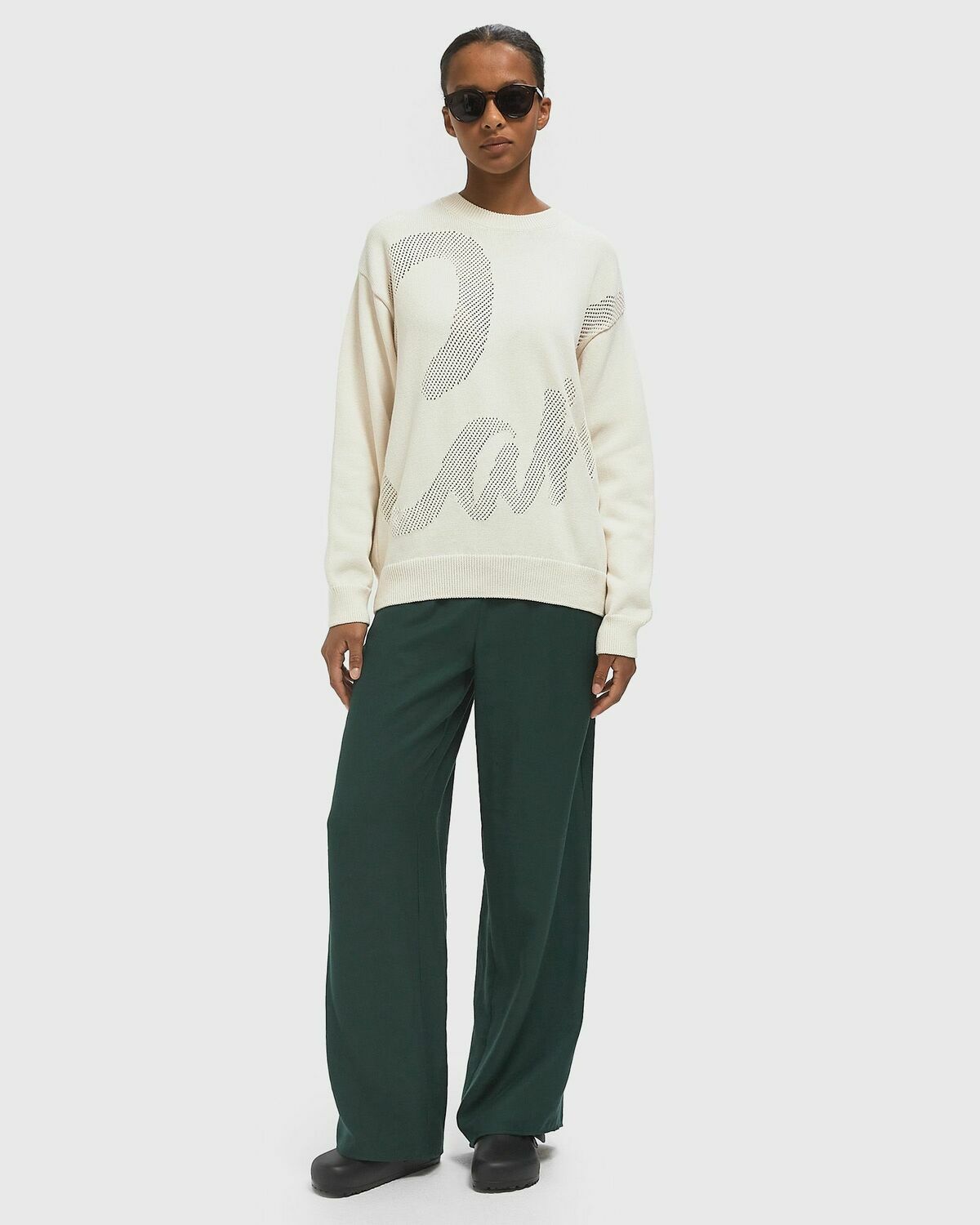 Carhartt WIP Perla Sweater Beige Womens Sweatshirt