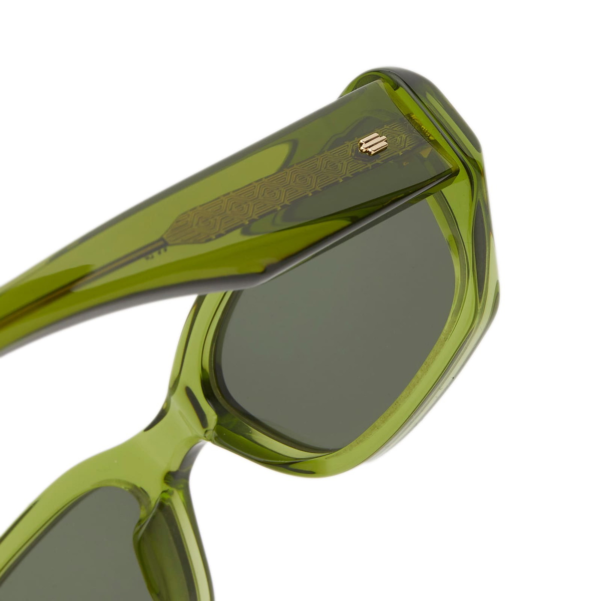 KIMEZE Ore Sunglasses in Olive Green 