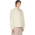 Linder Off-White Boyfriend Sweatshirt