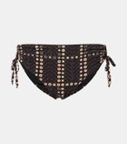 Marant Etoile Prudige printed mid-rise bikini bottoms