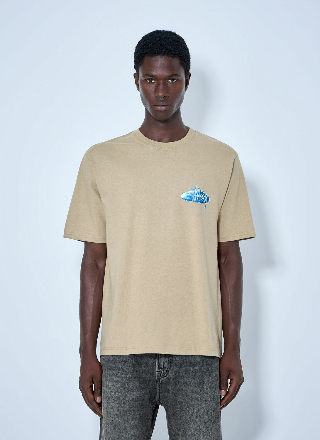 Stüssy Wave Oval T-Shirt