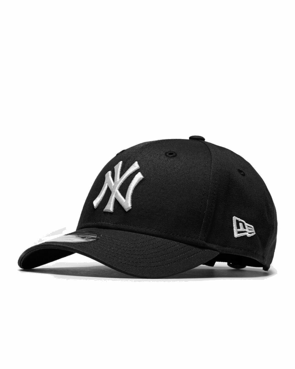 Photo: New Era New York Yankees 9 Forty League Essentials Cap Black - Mens - Caps