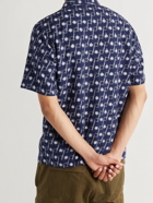 UNIVERSAL WORKS - Road Printed Cotton Shirt - Blue