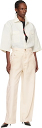 WILLY CHAVARRIA Off-White S/S Corcoran Shirt
