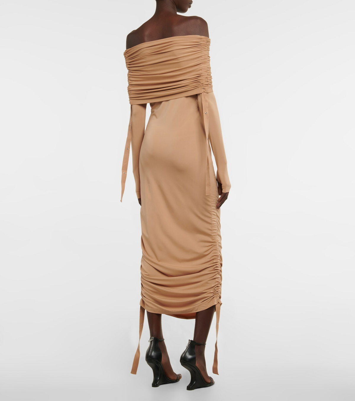 dion lee maxi dress Dion Lee Gloved maxi dress Dion Lee
