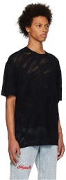 RtA Black Oversized T-Shirt