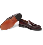 G.H. Bass & Co. - Weejuns Larkin Leather Tasselled Loafers - Burgundy