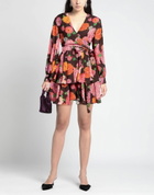 La Doublej Womens Mini dress Chocolate in Brown
