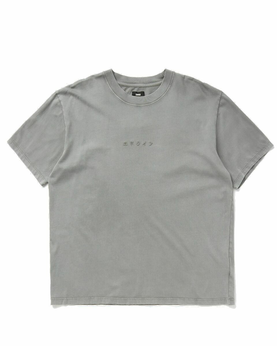 Photo: Edwin Ground Oversize Ts Grey - Mens - Shortsleeves