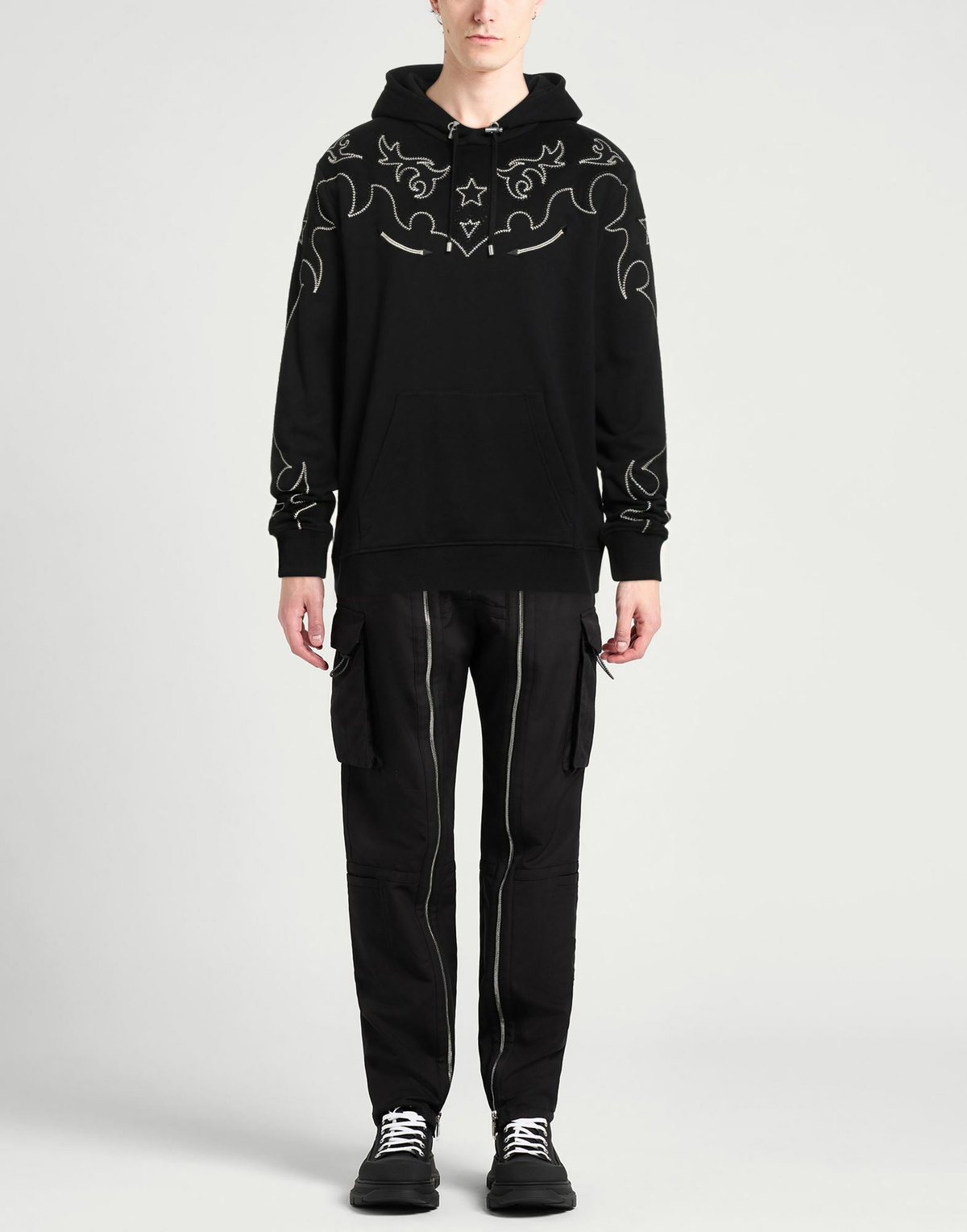 Balmain Mens Sweatshirt in Black