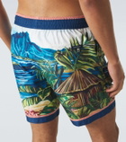 Dolce&Gabbana Printed swim trunks