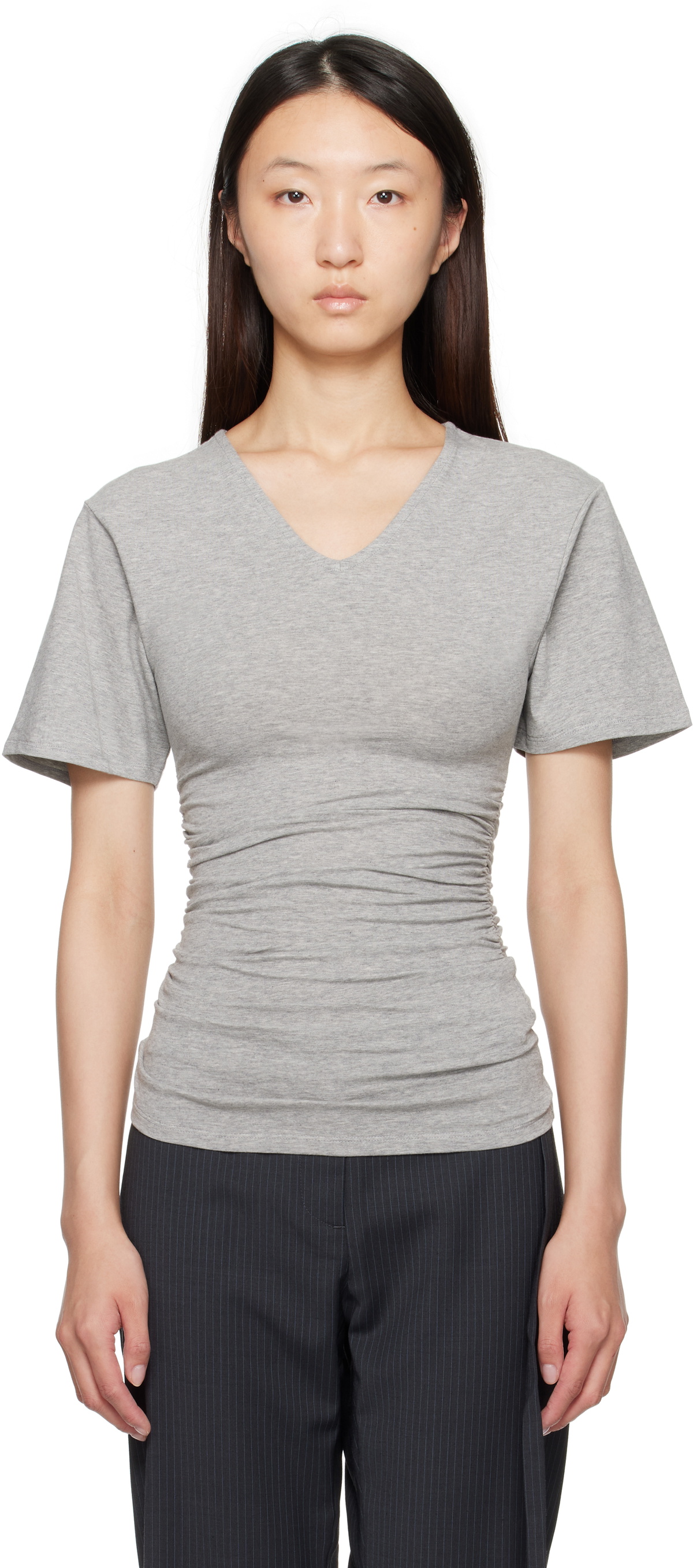 Paloma Wool Blue & White Loana T-shirt Paloma Wool