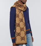 Gucci - GG wool jacquard scarf