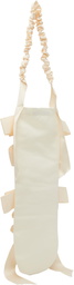Gohar World Off-White Baguette Bag