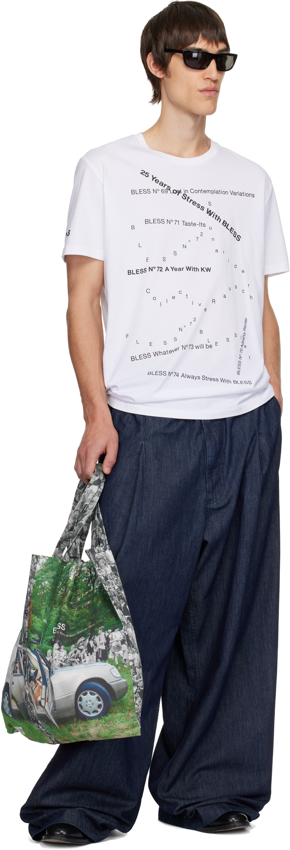 Bless White Nº74 Multicollection IV T-shirt