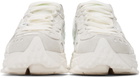 Li-Ning Off-White & Grey Furious Rider Ace 2 Sneakers
