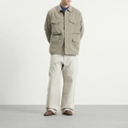 Unlikely Dry Goods Men's M-51 Shirt Jacket in Green Plaids