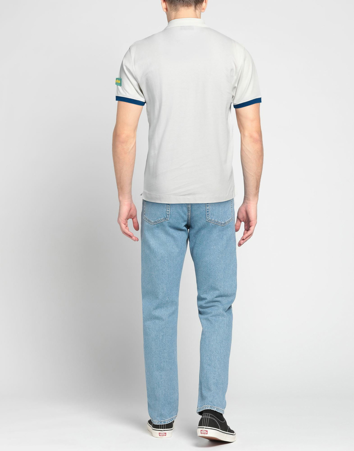 Invicta Mens Polo shirt in Off white