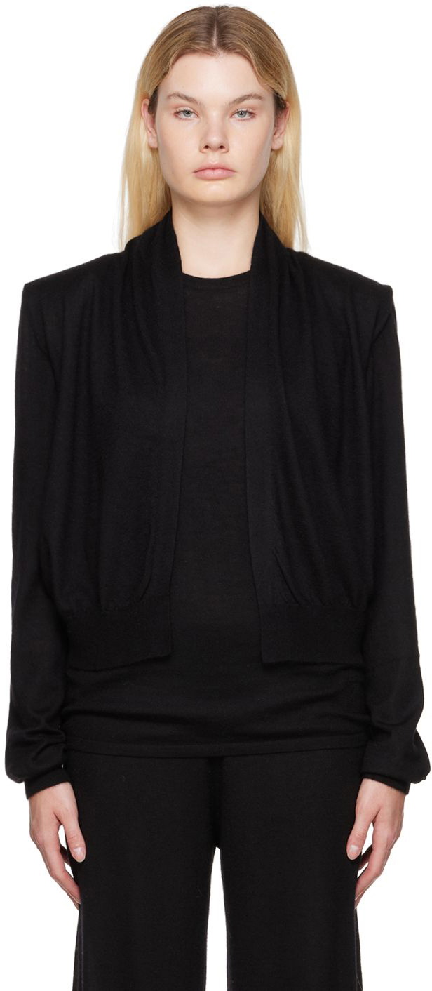 Frenckenberger Black Mini Max Cardigan Frenckenberger