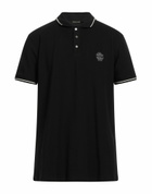 Roberto Cavalli Mens Polo shirt in Black