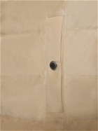 BRUNELLO CUCINELLI - Padded Leather Vest