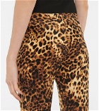 Junya Watanabe - Leopard-printed mid-rise leggings