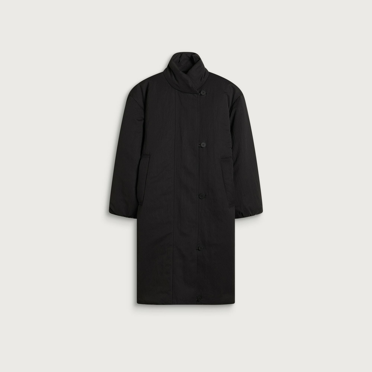 Studio Nicholson Women's Sperl Long Padded Coat in Black