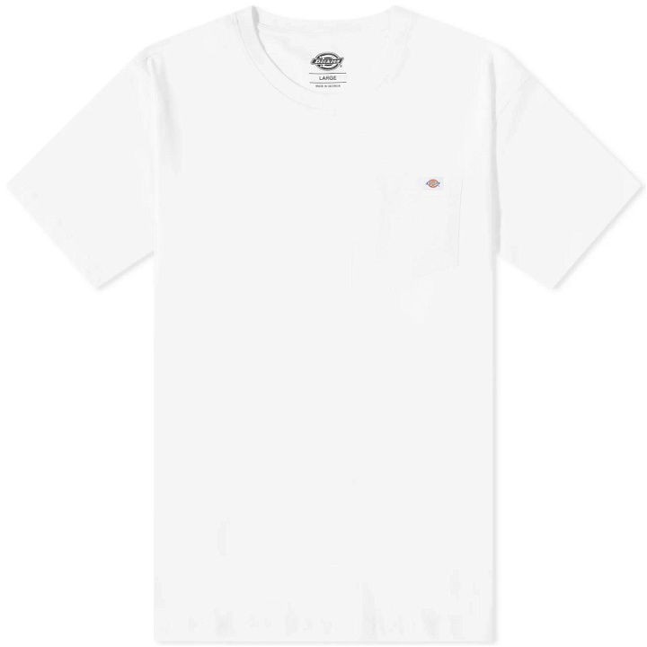 Photo: Dickies Men's Luray Pocket T-Shirt in White