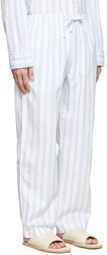 Tekla White Organic Cotton Pyjama Pants