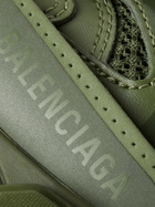 BALENCIAGA - Track Nylon, Mesh and Rubber Sneakers - Green