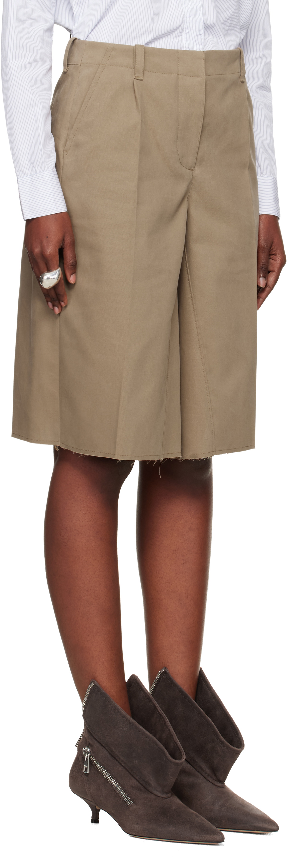 OUR LEGACY Khaki Jumbo Shorts