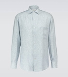 Loro Piana - André Arizona Solaire linen shirt