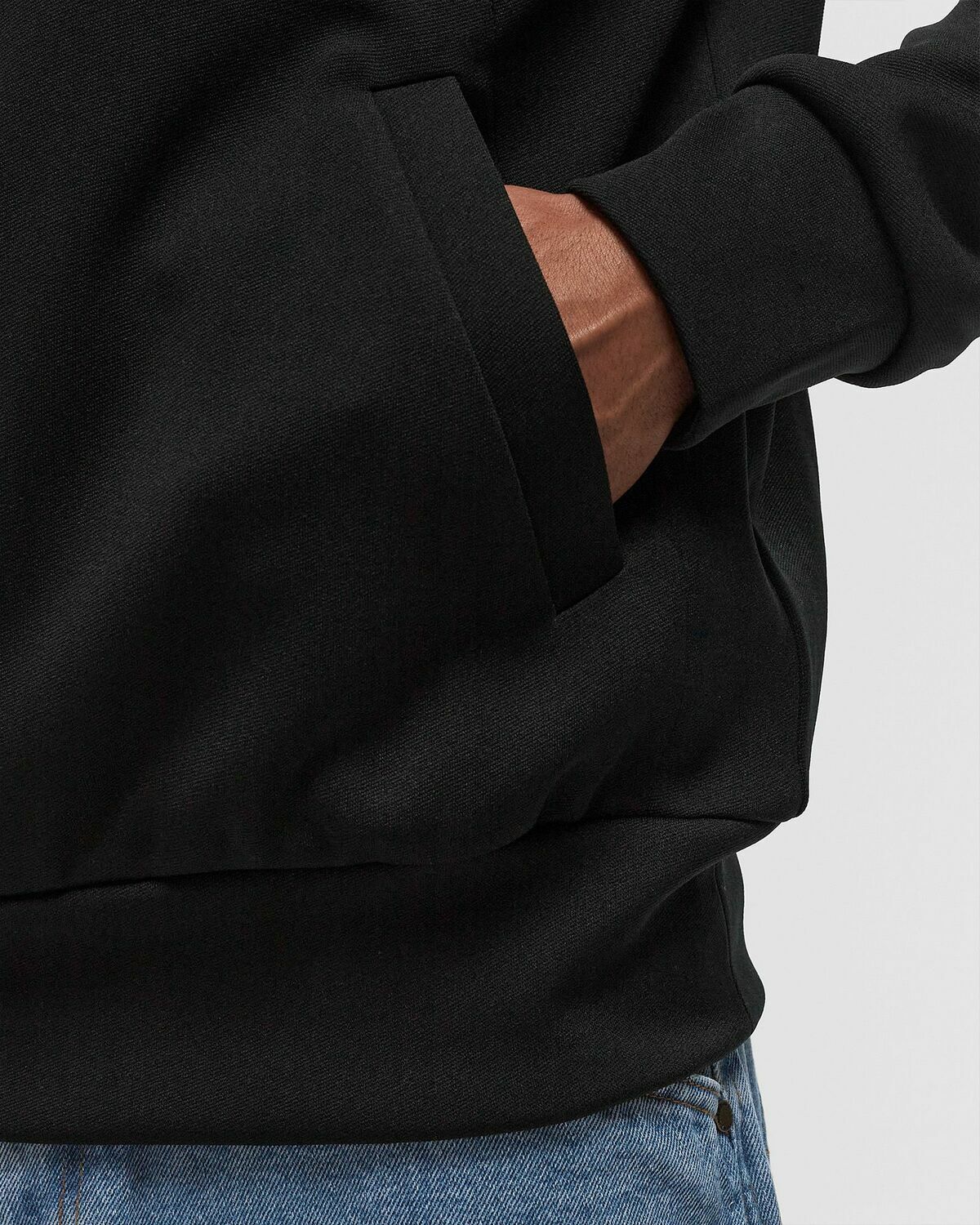 Comme Des Garçons Play Sweatshirt Red Emblem Knit Black Hoodies
