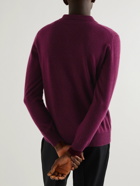 Altea - Cashmere Polo Shirt - Burgundy