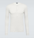 Tom Ford Ribbed-knit jersey T-shirt