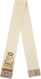 Bode Beige Bullion Scarf