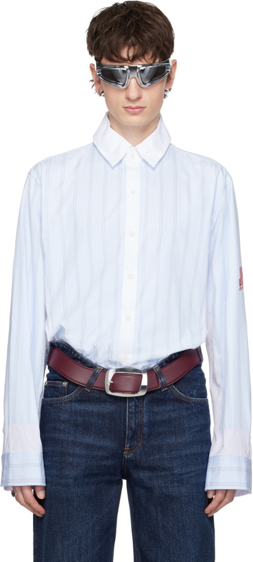 Photo: Jean Paul Gaultier Blue & White 'The Petit Grand Junior' Shirt