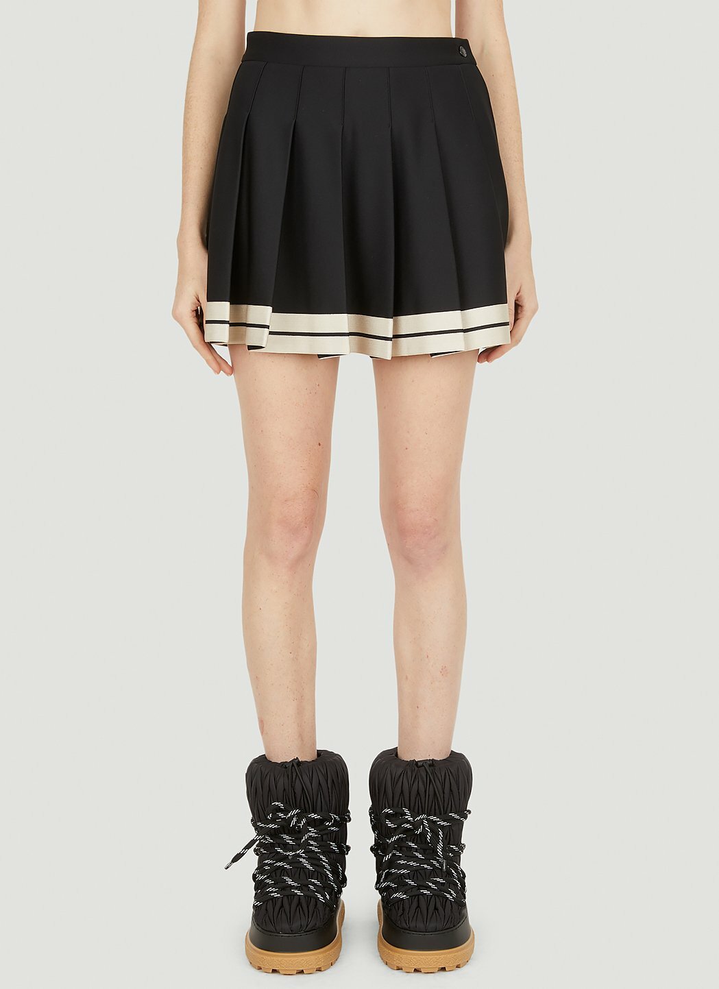 8 Moncler Palm Angels Pleated Skirt